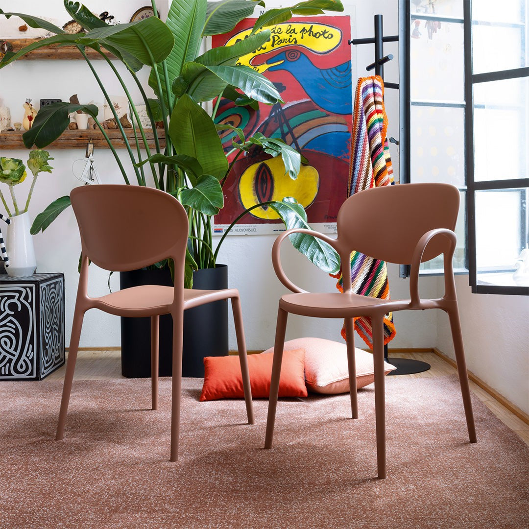Abby Dining Chair by Connubia in a styled interior