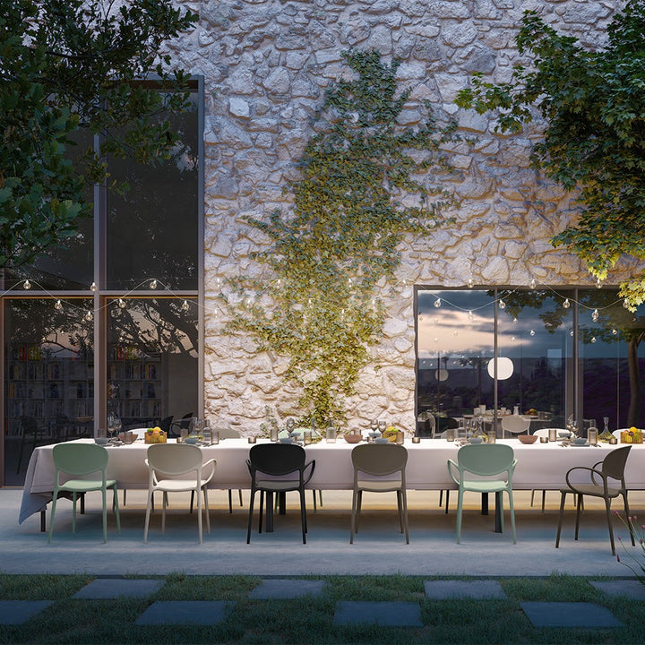 Abby Dining Chair by Connubia in a styled interior