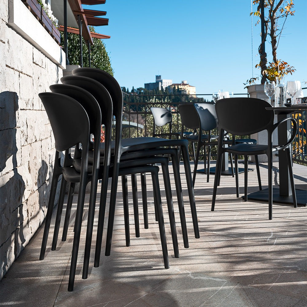 Abby Dining Chair by Connubia in a styled interior