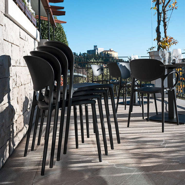 Abby Dining Chair by Connubia in a styled interior