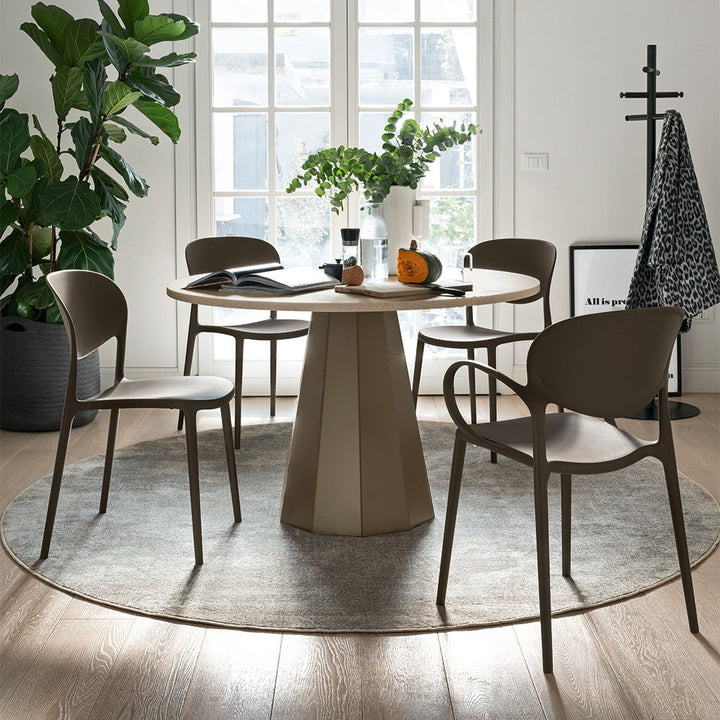 Abby Dining Chair by Connubia in a styled interior