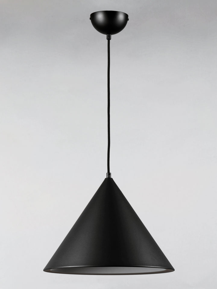 Abyss 1-Light LED Pendant (12.5" W) by ET2 Lighting, styled view 1