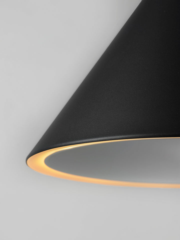 Abyss 1-Light LED Pendant (12.5" W) by ET2 Lighting, styled view 5