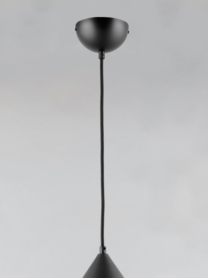 Abyss 1-Light LED Pendant (15.75" W) by ET2 Lighting, styled view 4