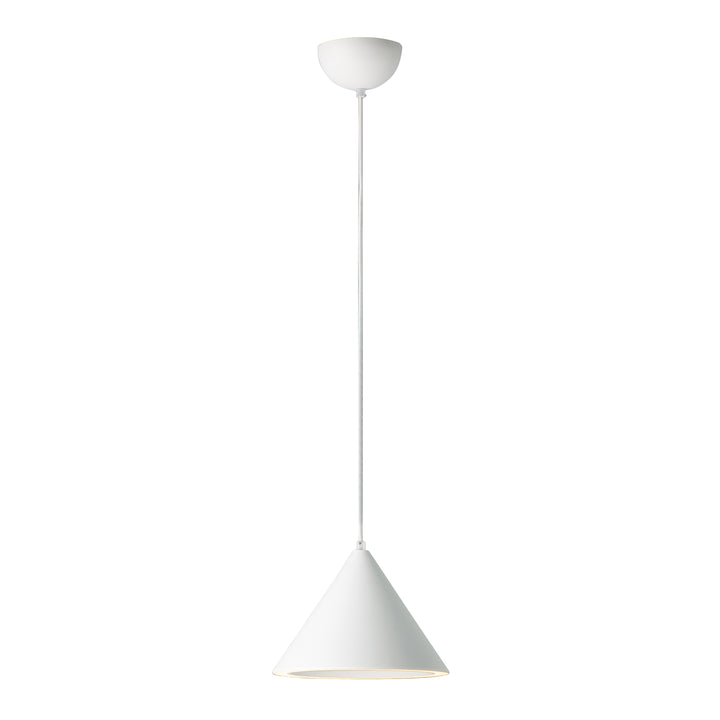 Abyss 1-Light LED Pendant (9.5" W) by ET2 Lighting in Matte White finish