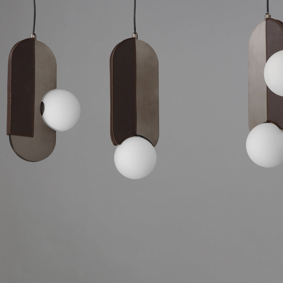 Stitched 8-Light Pendant by Studio M Lighting – lifestyle