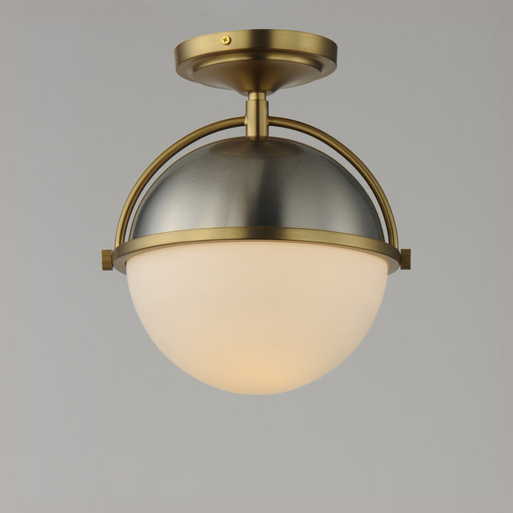 Duke 1-Light Semi Flush Mount by Studio M Lighting – lifestyle