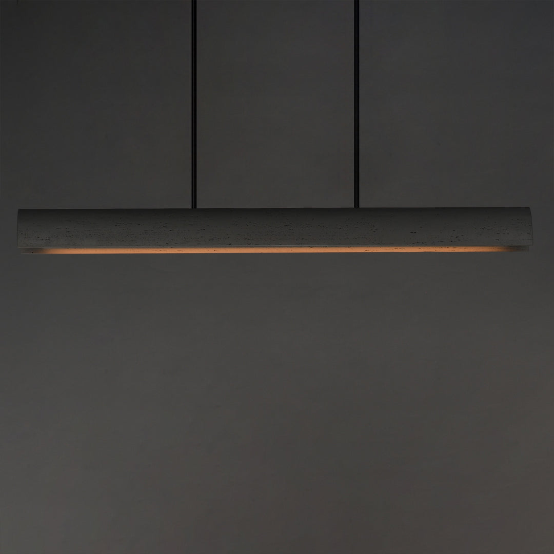 Matera 50 LED Linear Arch Pendant by Studio M Lighting – lifestyle