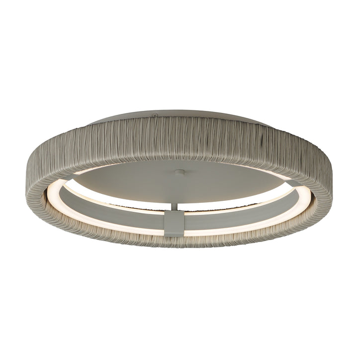 Kaia 20 LED Semi-Flush Mount - 5CCT by Studio M Lighting in Gray