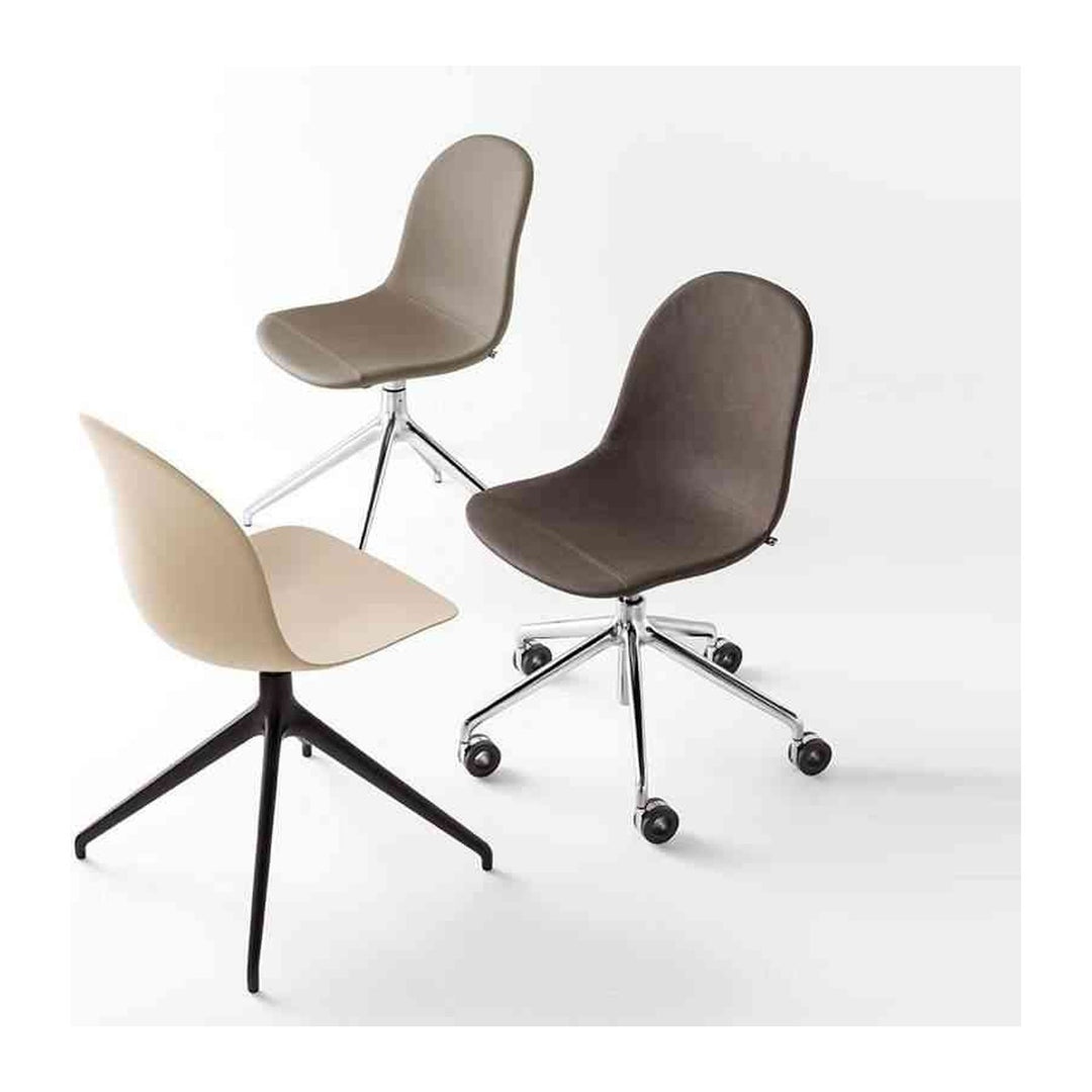 Academy Aluminum Office Chair by Connubia, white background