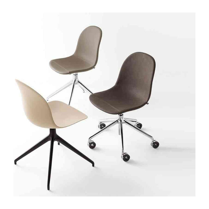 Academy Aluminum Office Chair by Connubia, white background