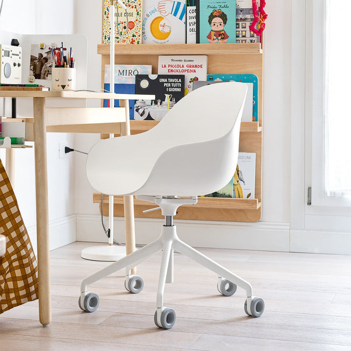 Academy Aluminum Office Armchair by Connubia in a styled interior