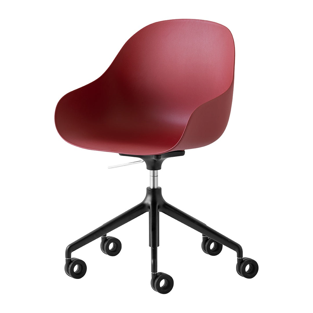Academy Aluminum Office Armchair by Connubia finish option, white background