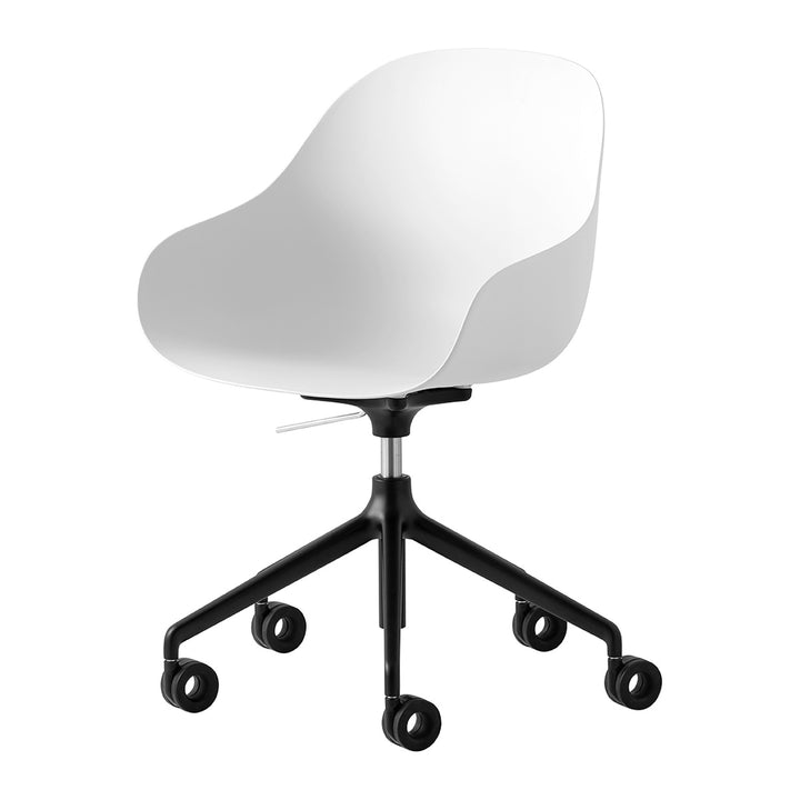 Academy Aluminum Office Armchair by Connubia finish option, white background