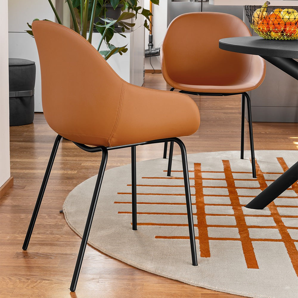Academy Dining Armchair by Connubia in a styled interior