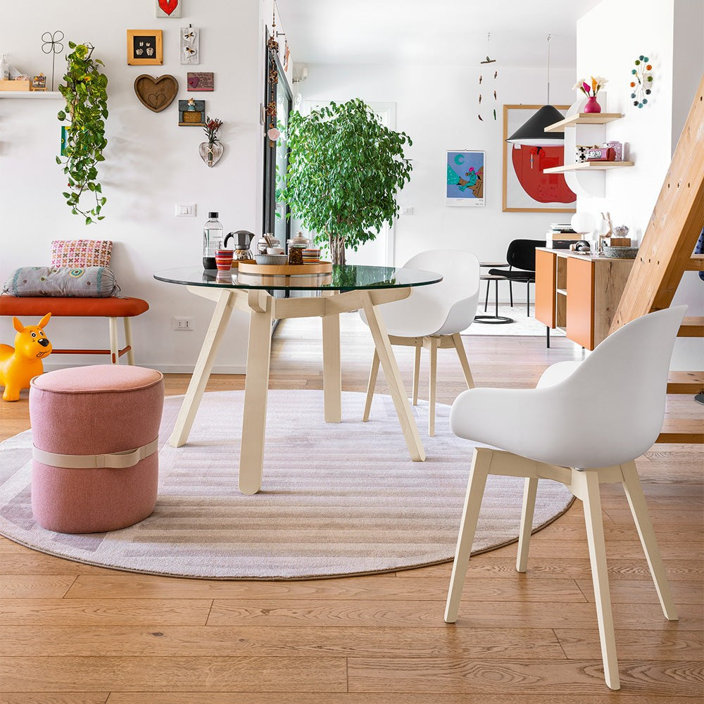 Academy Dining Armchair by Connubia in a styled interior