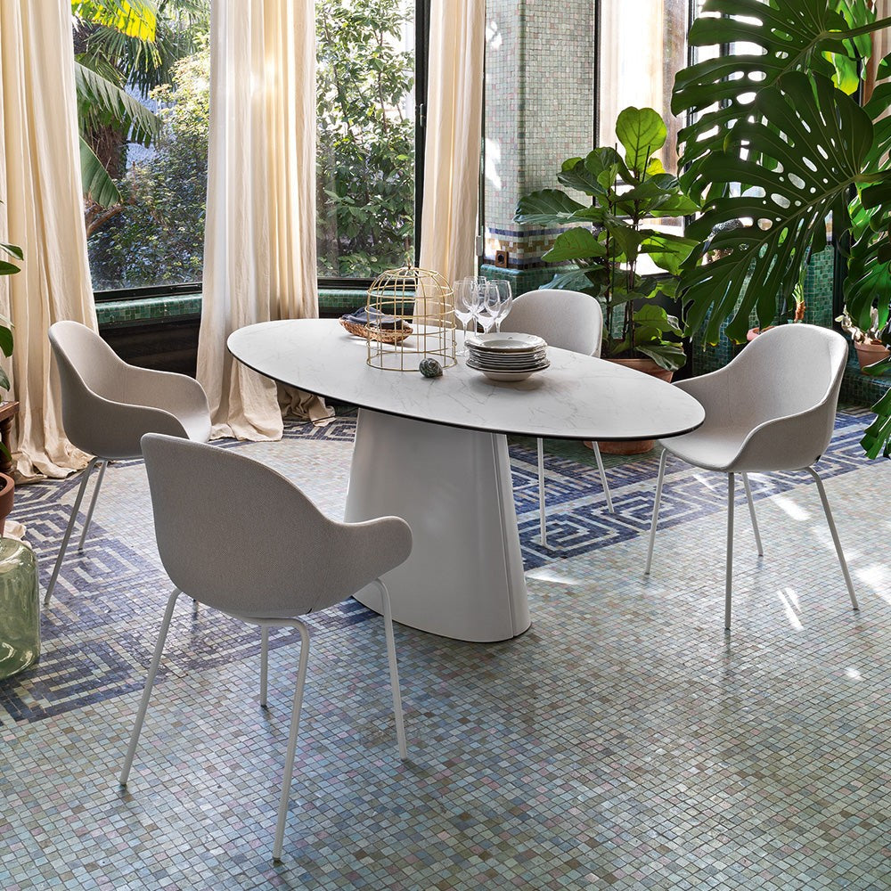 Academy Dining Armchair by Connubia in a styled interior