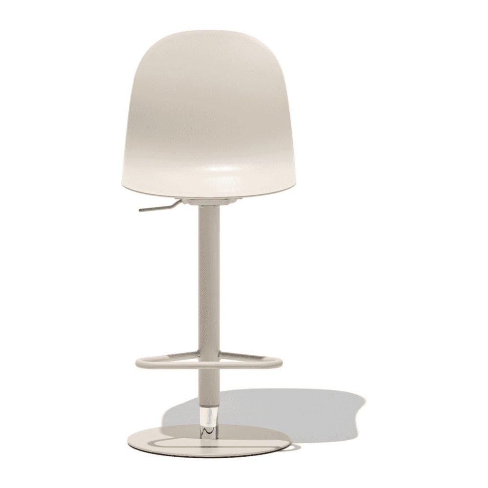 Academy Metal Adjustable Stool by Connubia, white background