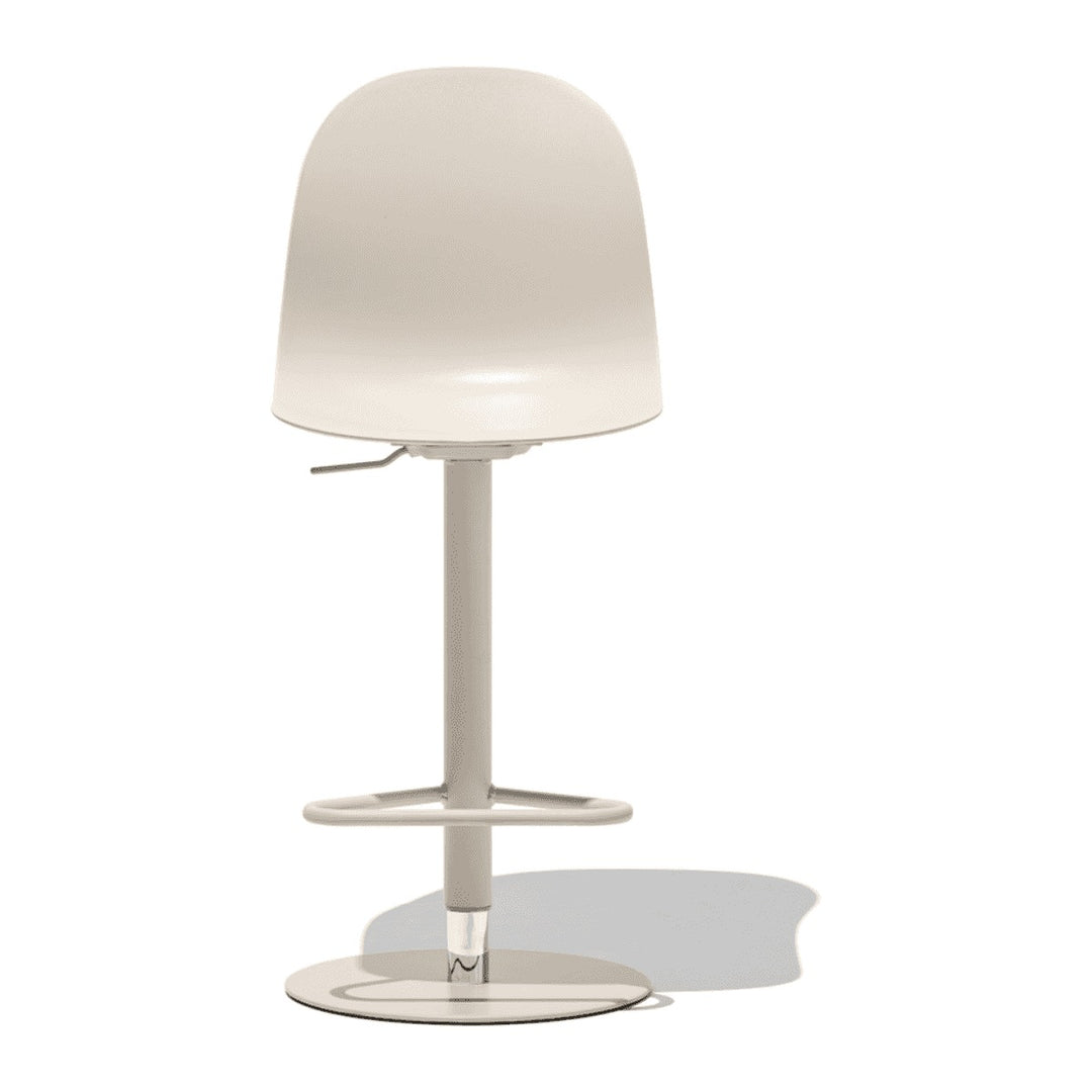 Academy Metal Adjustable Stool by Connubia, white background