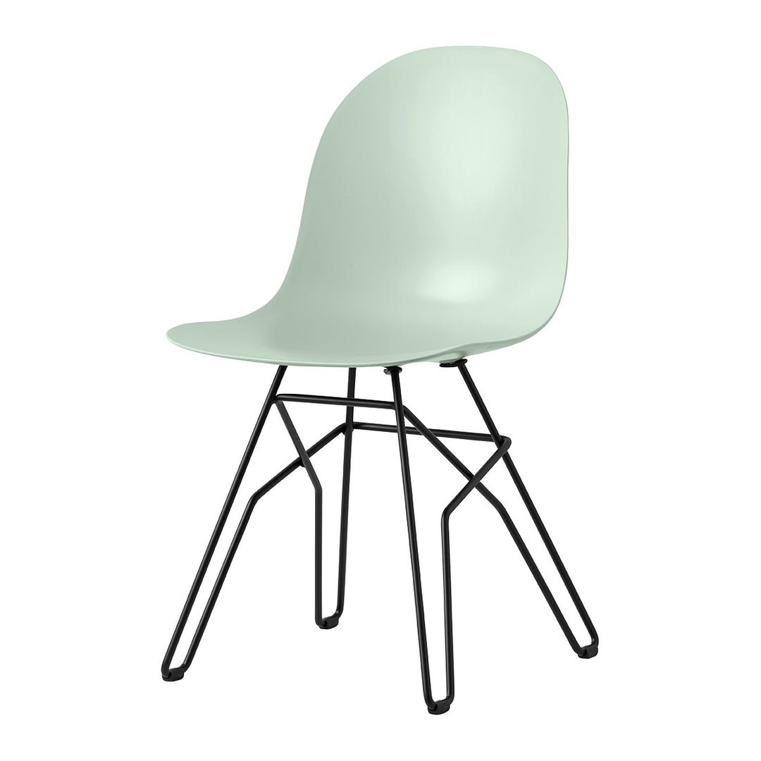 Academy Metal Dining Chair by Connubia finish option, white background