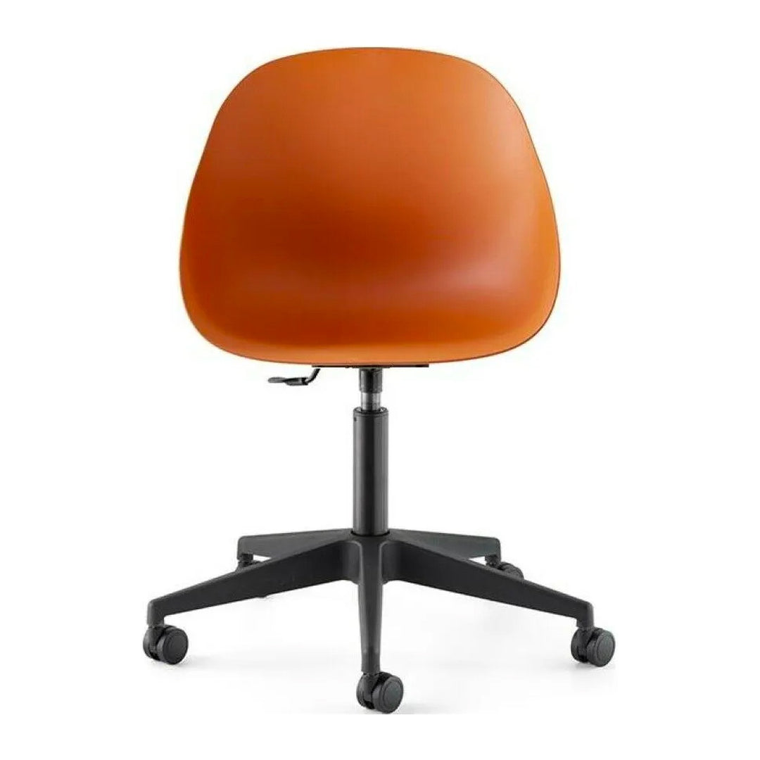 Academy Nylon-Base Office Armchair by Connubia, white background