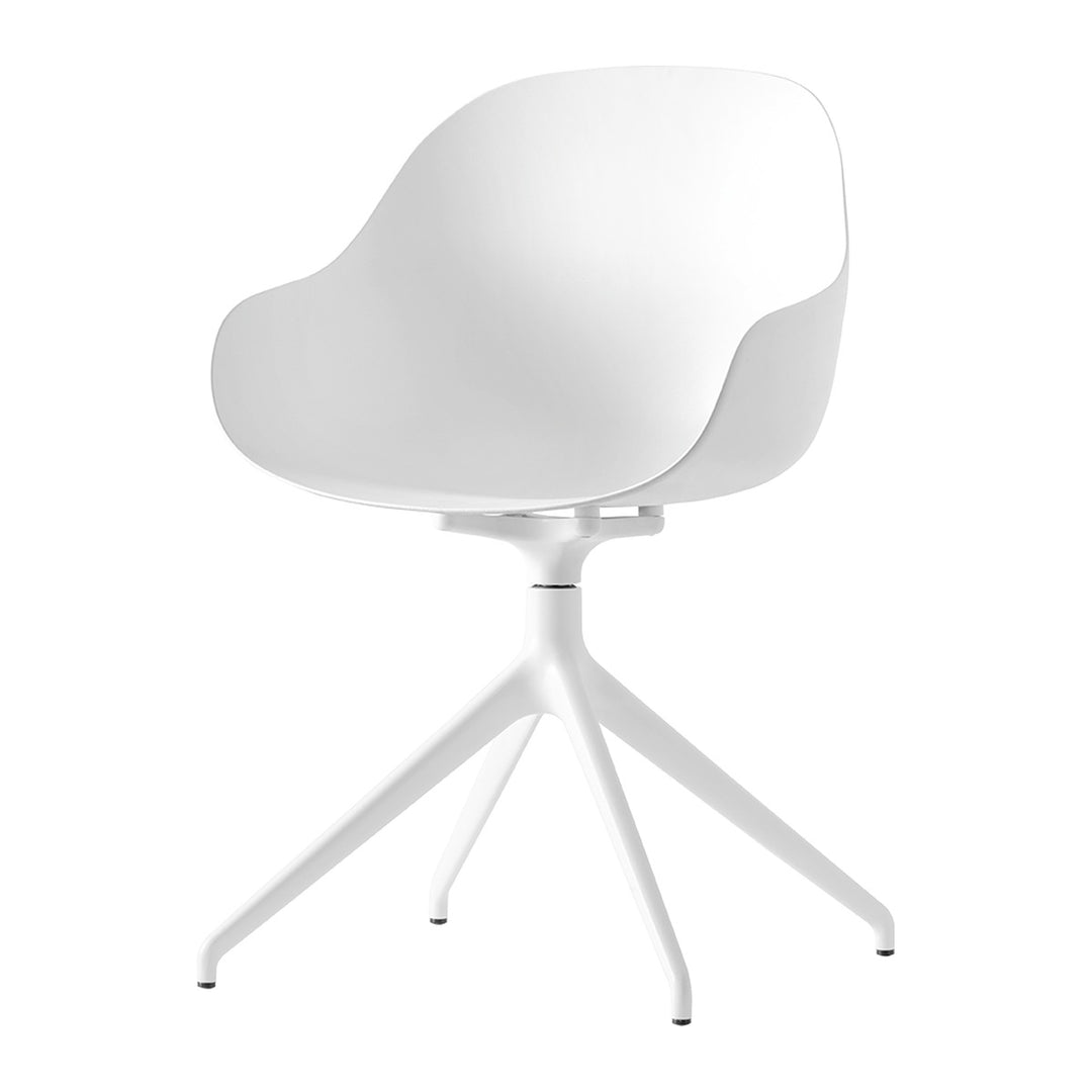 Academy Swivel Dining Armchair by Connubia finish option, white background