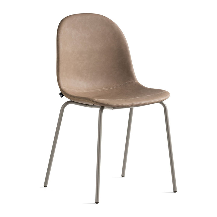 Academy Upholstered Dining Chair by Connubia, white background