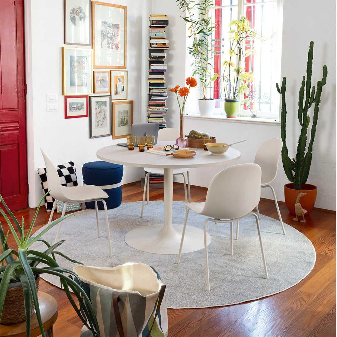 Academy Upholstered Dining Chair by Connubia in a styled interior