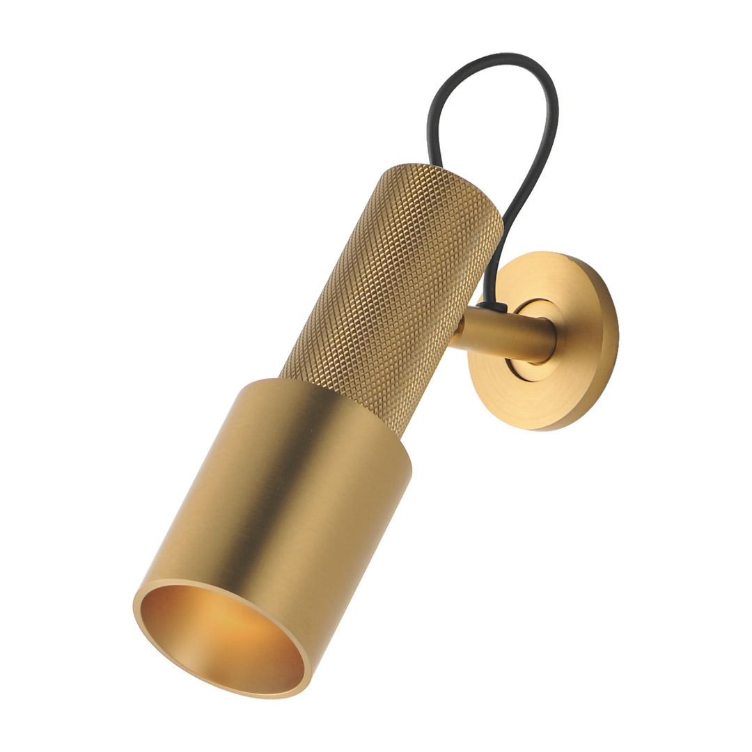 Handler Indoor LED by Studio M Lighting in Natural Aged Brass