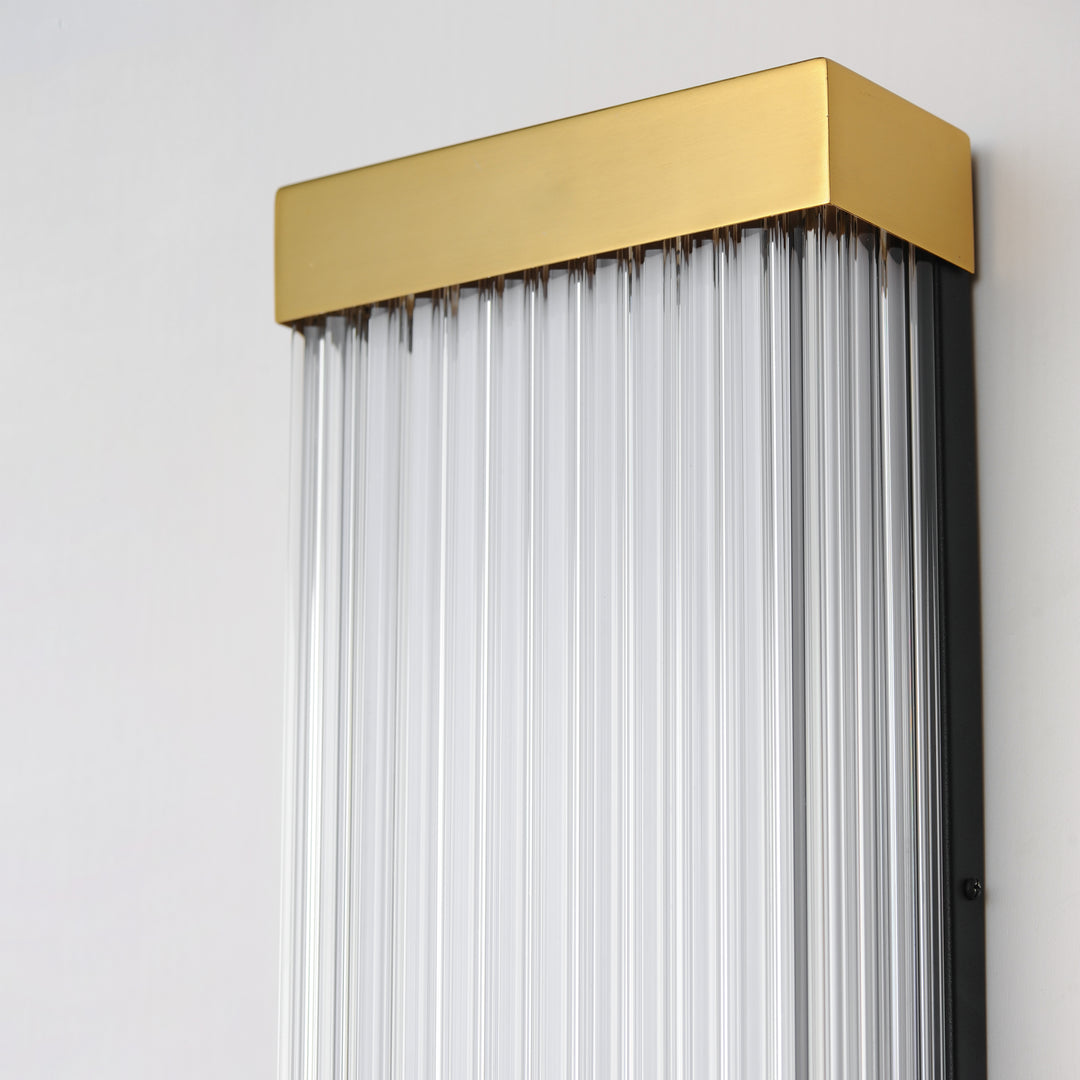 Acropolis 18" LED Outdoor Sconce by ET2 Lighting, styled view 5