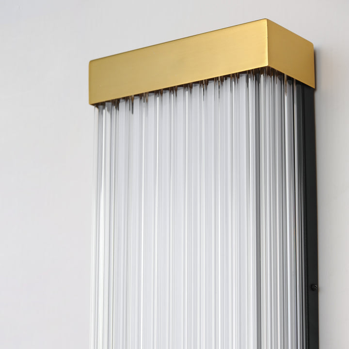 Acropolis 18" LED Outdoor Sconce by ET2 Lighting, styled view 5