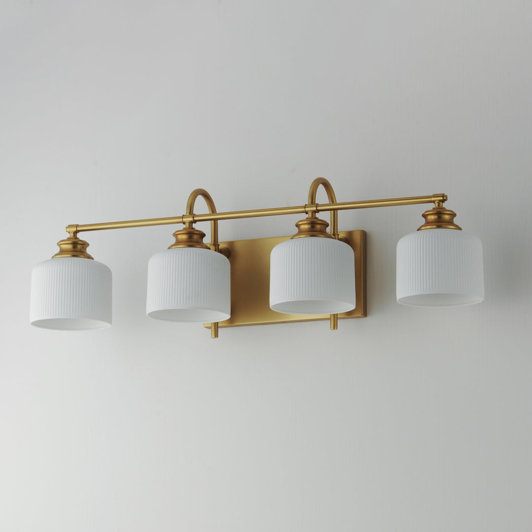 Bisque 4-Light Bath Vanity by Studio M Lighting – lifestyle