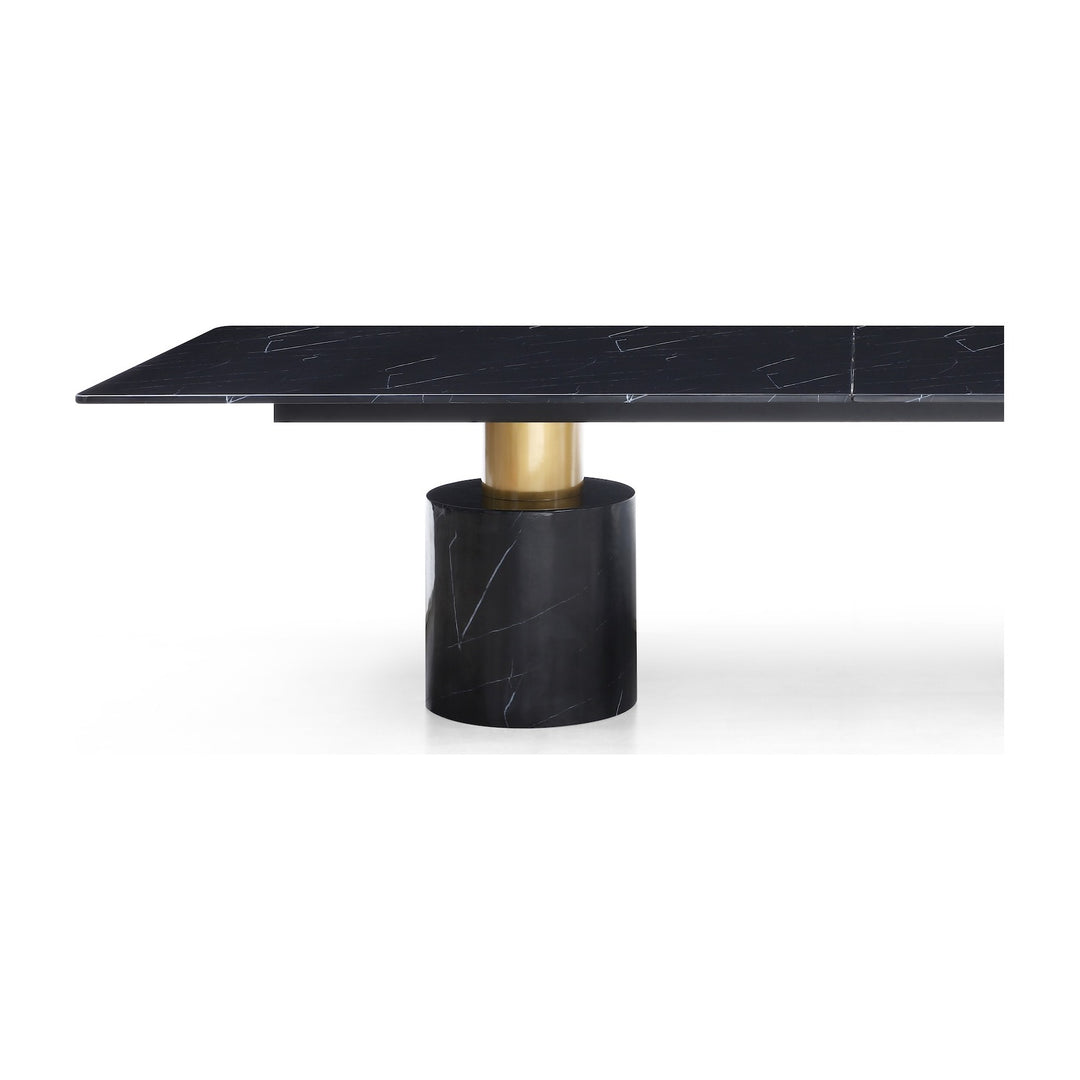 Geneva Dining Table Cylinder by Whiteline Modern Living