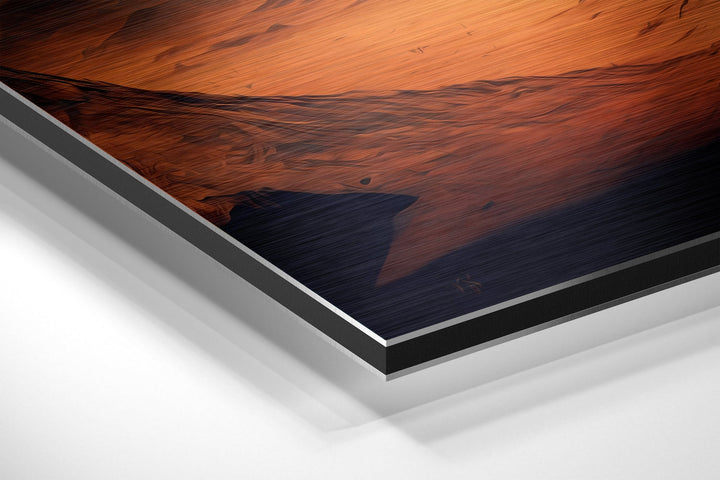 Another Planet Brushed Aluminum Dibond Wall Art.