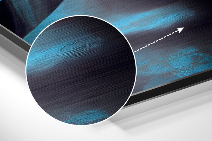 Human Software Brushed Aluminum Dibond Wall Art.
