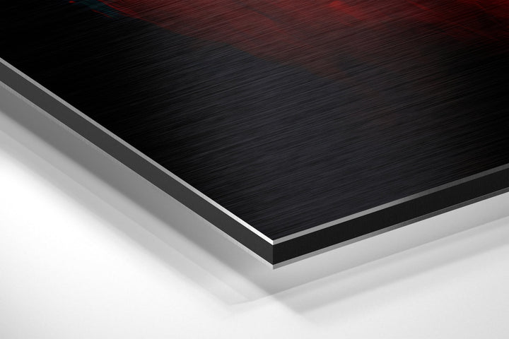 Lion Brushed Aluminum Dibond Wall Art.