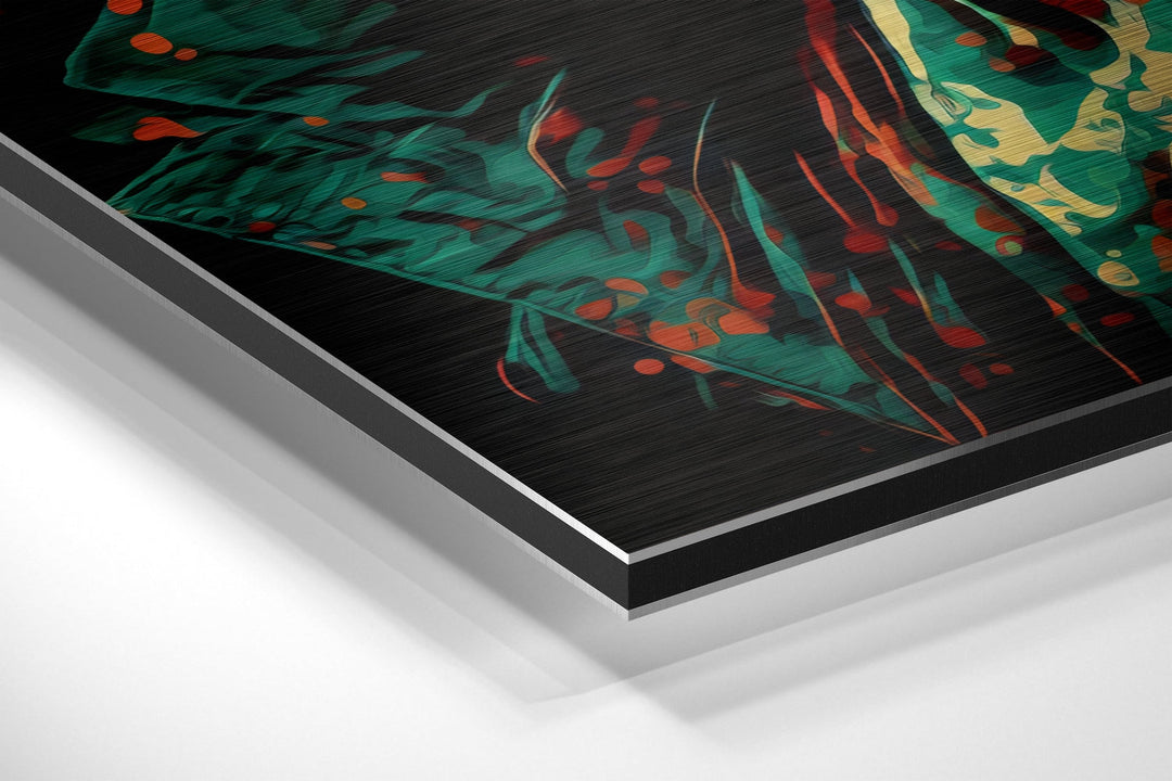 Fight Club Brushed Aluminum Dibond Wall Art.