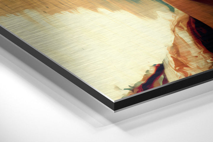 Fight Club Brushed Aluminum Dibond Wall Art.