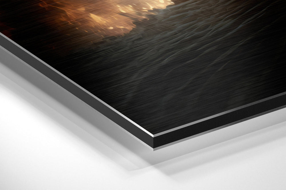 Darth Wader Brushed Aluminum Dibond Wall Art.
