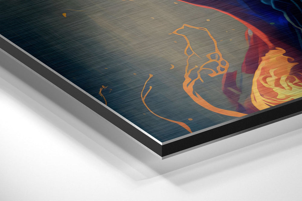 Fight Club Brushed Aluminum Dibond Wall Art Insigne