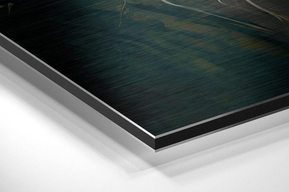 The Lord of the Rings Brushed Aluminum Dibond Wall Art.