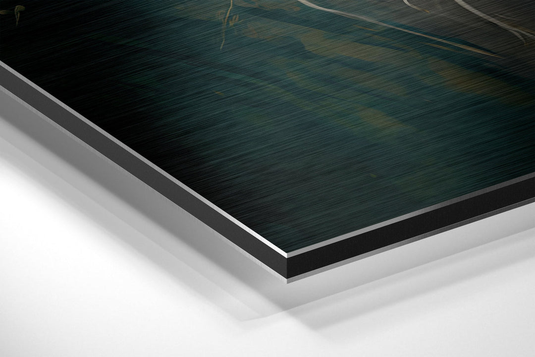 The Lord of the Rings Brushed Aluminum Dibond Wall Art.