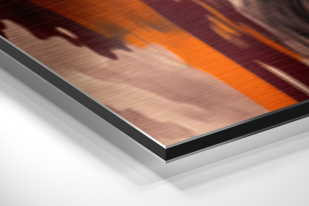 Harley Quinn Brushed Aluminum Dibond Wall Art.