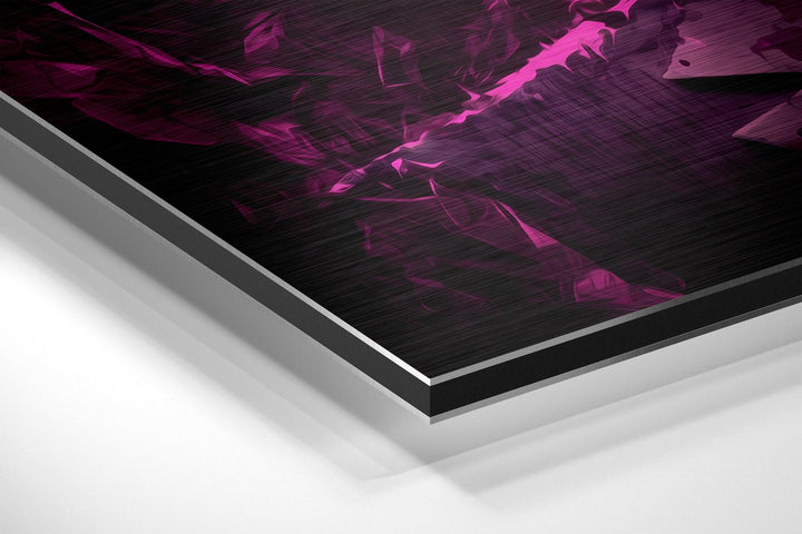 Joker Brushed Aluminum Dibond Wall Art.
