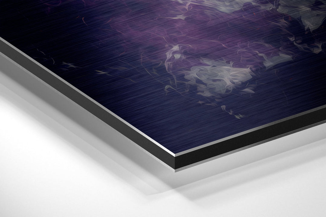 Joker Brushed Aluminum Dibond Wall Art.