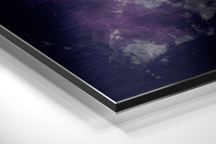 Joker Brushed Aluminum Dibond Wall Art.