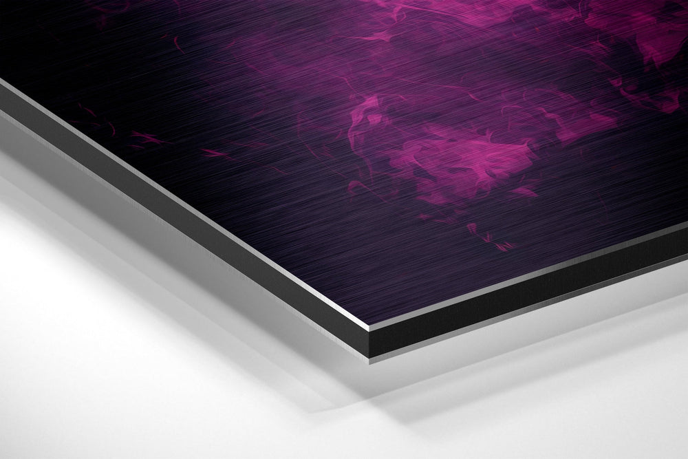 Joker Brushed Aluminum Dibond Wall Art.