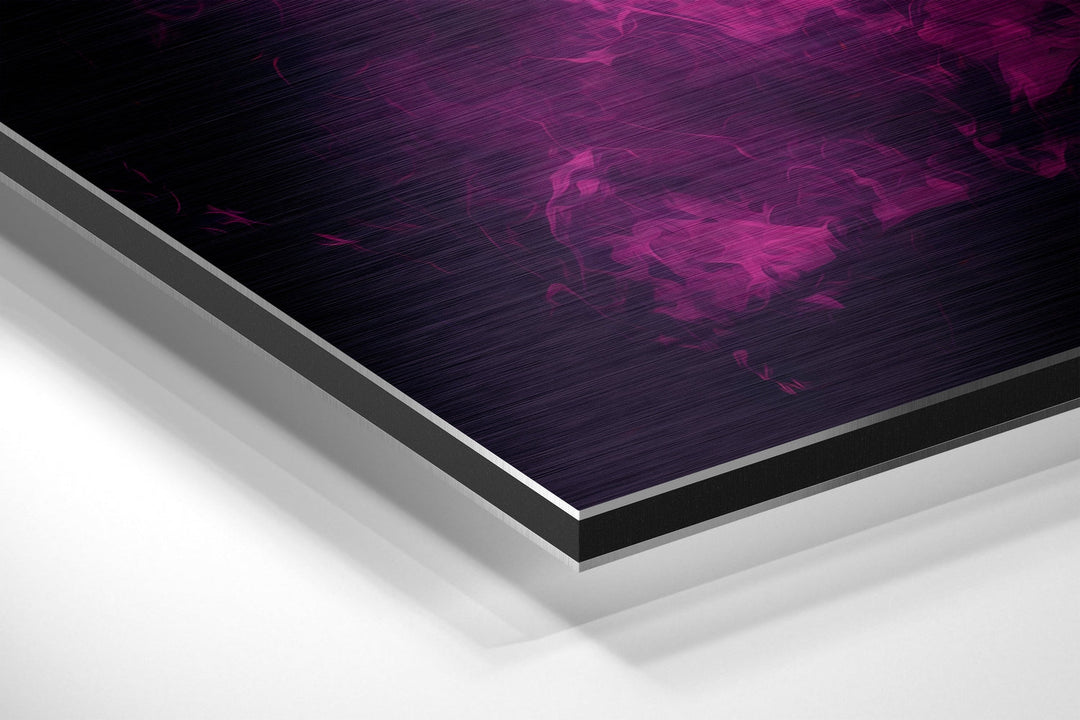 Joker Brushed Aluminum Dibond Wall Art.