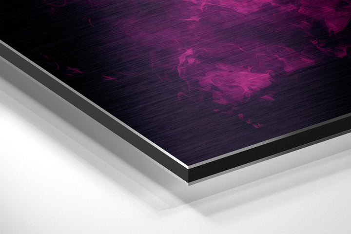 Joker Brushed Aluminum Dibond Wall Art.
