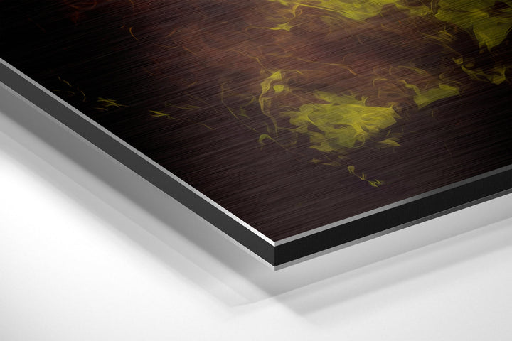 Joker Brushed Aluminum Dibond Wall Art.